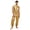 Khaki, variant on vastwit Men's Work Jumpsuits Sleeveless Zipper Front Waterproof Coveralls Mechanic Overalls Sauna Suit Black M