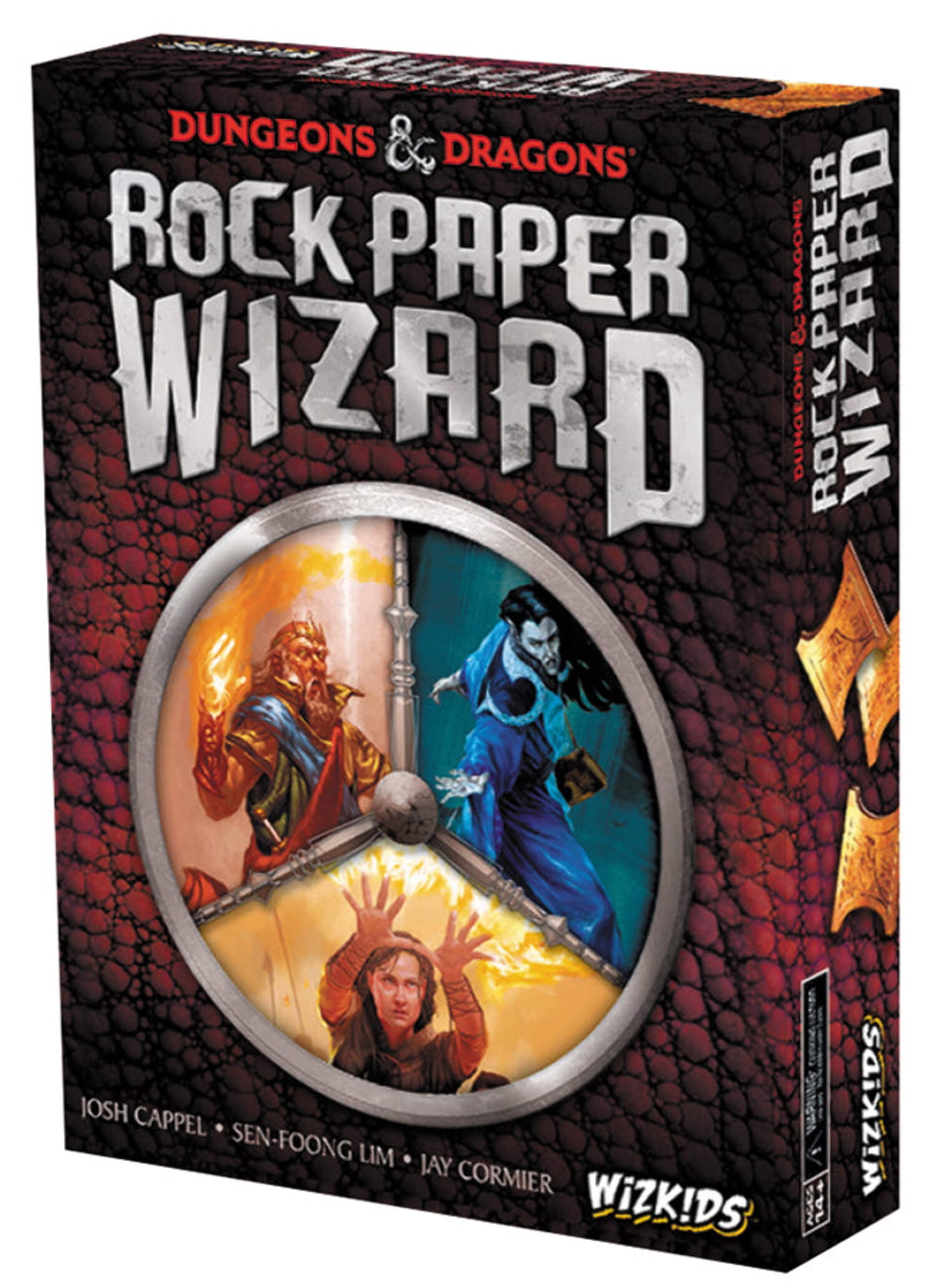 Wizkids Dungeons and Dragons Rock Paper Wizard Board Game