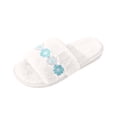 thumbnail image 3 of ichuanyi Fuzzy Open Toe Slippers for Women Indoor Cozy Fluffy Ladies Slippers, Cute Winter Bedroom House Shoes Slip On Slides Sandal, 3 of 9