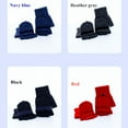 thumbnail image 2 of Simplicity Not Easy to Pilling Aldult Knitting Flip Gloves Outdoor Gloves Keep Warm Winter LIGHT GRAY, 2 of 7
