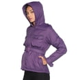 thumbnail image 2 of Veste Bomber Décontractée Élégante Unie pour Femmes, 2 of 5