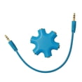 thumbnail image 3 of 3.5mm Audio Splitter Headset Accessory Universal Converter Equipment Earphone Durable Earphone Adapter Connect Device Adapting Accessories blue, 3 of 8
