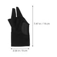thumbnail image 2 of AURARMLET 2Ud Guantes Portátiles Para Pool Con Protección De Y Tela Suave En Color Negro, 2 of 8