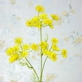 thumbnail image 4 of Mightlink 3 Forks Artificial Lace Flower Realistic Non-fading No Withering Not Need to Water Vivid Decorative New Korean Style Artificial Flower for Home, 4 of 7