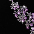 thumbnail image 3 of Boucles d'Oreilles Collier en Argent Rouge Bleu Violet, 3 of 9