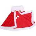 thumbnail image 1 of HUGFEGWE Cape en Velours Doré Festive Rouge Châle Rouge Robe à Sequins CA919-71468, 1 of 9