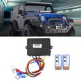 thumbnail image 4 of Electric Winch Wireless Control, 120W 12-24V Indicator Light Winch Remote Switch 45.7m  For ATVs For SUVs For Trucks, 4 of 8