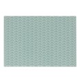 thumbnail image 1 of Japanese Cutting Board, Ocean Illustration Curvy Rippled Aqua Bubbly Sun and Rays, Decorative Tempered Glass Cutting and Serving Board, Small Size, Sky Blue White, by Ambesonne, 1 of 1
