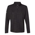 thumbnail image 3 of Lightweight Mélange Quarter-Zip Pullover, XL, Mid Grey Melange, 3 of 5