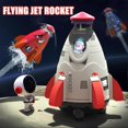 thumbnail image 4 of Flying Rockets Water Spray Sprinkler Toys Rotating Children's Garden Wiggle Splashing Toys For Baby Beach Summer Outdoor Toy, 4 of 5