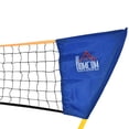 thumbnail image 3 of Babyroom Filet de Badminton Portable avec Base Autoportante pour Cour Intérieure Extérieure, Jaune et Bleu, 3 of 6
