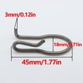 thumbnail image 6 of 18307620323 Electronic Exhaust Actuator Flap Valve Spring Clip Fixing Bow Rattling Noise Fix Replacement For BMW 1 2 3 4 5 6 7 SERIES X1 X2 X5 X6, 6 of 10