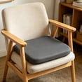 thumbnail image 4 of Car Office Chair Cushion, Memory Foam Padding for Wheelchair Armchair Sofa Desk Home Use(Slim Gray-1,34x24x3.5cm), 4 of 7