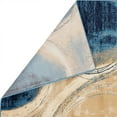 thumbnail image 7 of Luxe Weavers Geometric Abstract Blue 5x7 Area Rug, Indoor Carpet, 7 of 7