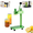 Green, variant on Manual Can Sealer, Hand Press Vacuum Machine for 55mm Cans, Up to 6.69 Height, Seal Beer Juice Coffee Soda, Portable Cact Design, Green