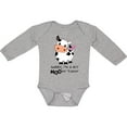thumbnail image 3 of Inktastic Sorry, I'm a Bit Moody Today Cute Cow Pun Boys or Girls Long Sleeve Baby Bodysuit, 3 of 5