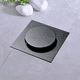 thumbnail image 2 of Baño Cuadrado Coladera Antiolores Invisible Inoxidable 15x15 Xtellar negro, 2 of 3