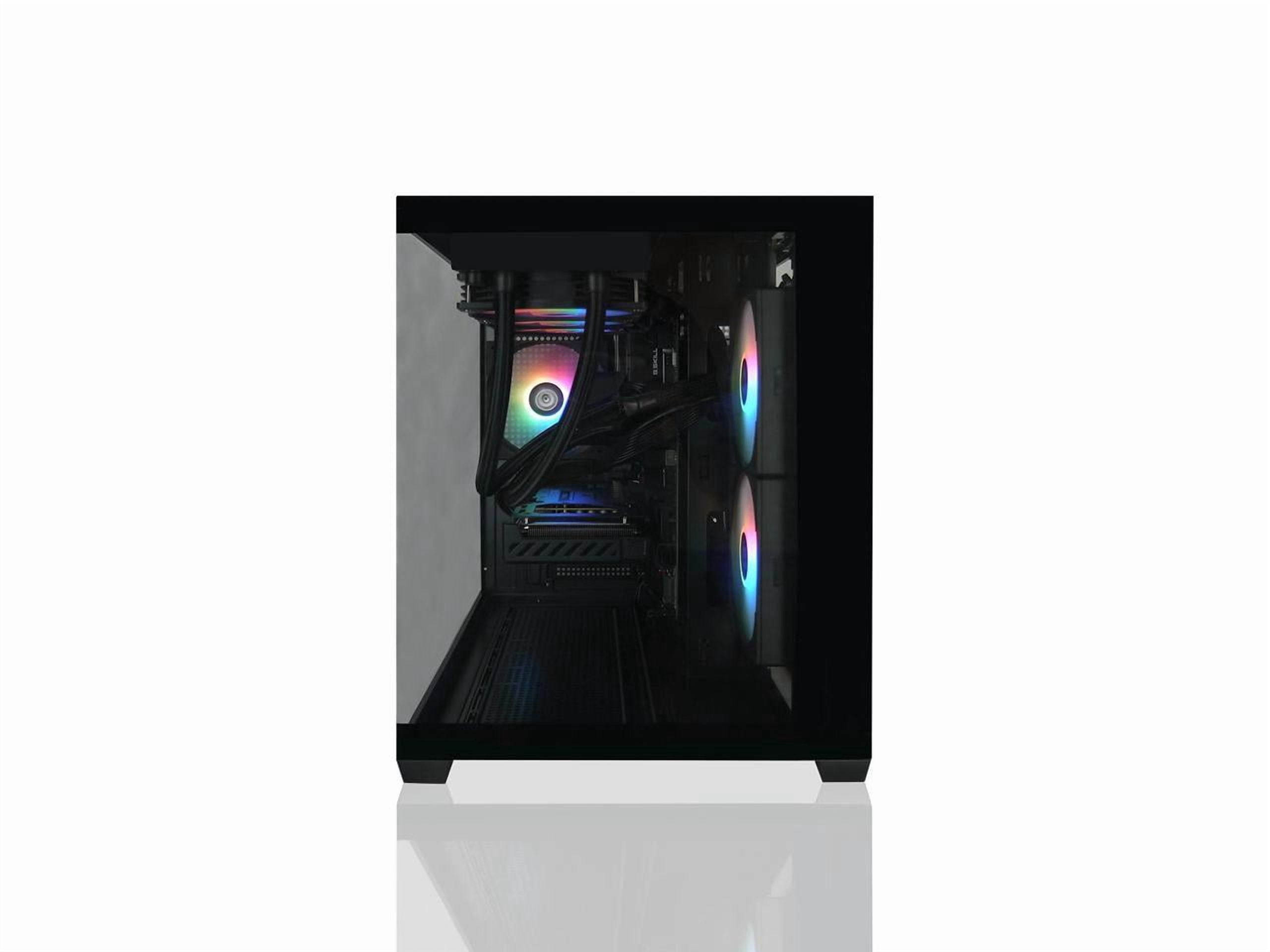 AVGPC Hellfire Gaming PC AMD Ryzen 5 9600X; GeForce RTX 5070 12GB; 32GB DDR RAM; 1 TB NVME M.2 SSD; 360mm AIO Liquid Cooler; ARGB Fans; WiFi/AC ; Dual Chamber Case; Windows 11 Home