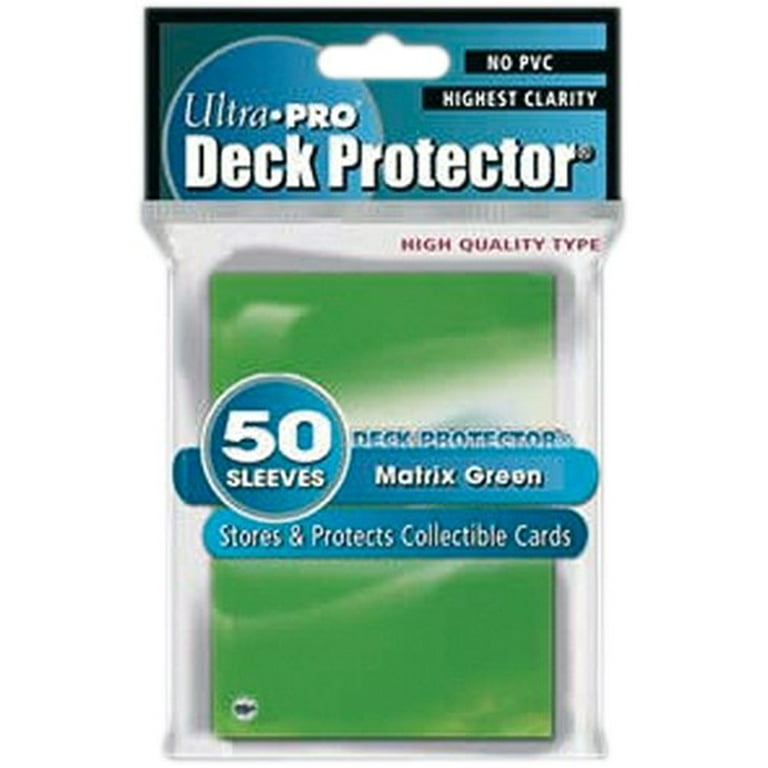 Matrix Green Ultra Pro Deck Sleeves 50 per pack - Walmart.com