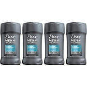 Dove Men+Care Clean Comfort Antiperspirant Deodorant Stick, 2.7 oz, 4 count