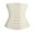 Beige, variant on POP CLOSETS Women's Waist Trainer Corset for Everyday Wear Steel Boned Tummy Control Hourglass Body Shaper with Adjustable 6 Rows Hooks
