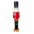 thumbnail image 4 of Cascanueces rojo/ verde de fibra de vidrio 1 metro de altura, 4 of 6