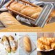 thumbnail image 3 of FENGGUIQU Para Pan Con Dos Ranuras Plateado Duradero Y Fácil De Limpiar, 3 of 7
