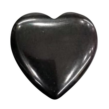 

ERTUTUYI Heart Shape Natural Gemstone Polished Love Gemstone Rose Quartz Amethyst Flower Pot Fish Tank Decoration