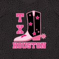 thumbnail image 4 of Inktastic Houston Texas Cowgirl Women's Plus Size T-Shirt, 4 of 5