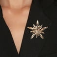thumbnail image 3 of LYMAYTER Party Brooch Shining Rhinestones Brooch Pin - Fine Workmanship, Colorful Irregular Star Shape, Costume Accessory, 3 of 7