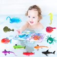 thumbnail image 4 of Juguetes de Baño Estrella de Mar Cambian de Color sin Moho - Criaturas Marinas, 4 of 6