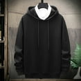 thumbnail image 2 of FDGIU Hoodies for Men Lightweight Plus Size Pullover Sweatshirts Fall 2025 Loose Fit Sports Casual Hooded with Pocket Fashion Clothes, 2 of 6