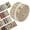 Earth Tones, variant on BCOOSS 80PCS Jelly Roll Fabric Strips for Quilting "2.5 x 20" Inch Cotton Fabric Bundles for Sewing DIY Crafts ,Black Geometric & Motif