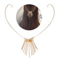 thumbnail image 3 of Femmes Bandeau Mode Strass Fleur Perle de Mariage Coiffure Bijoux de Cheveux, 3 of 9