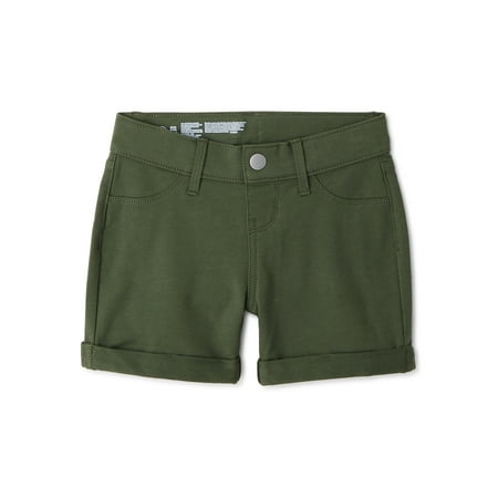 Wonder Nation Girls French Terry Shorts, Sizes 4-18 & Plus
