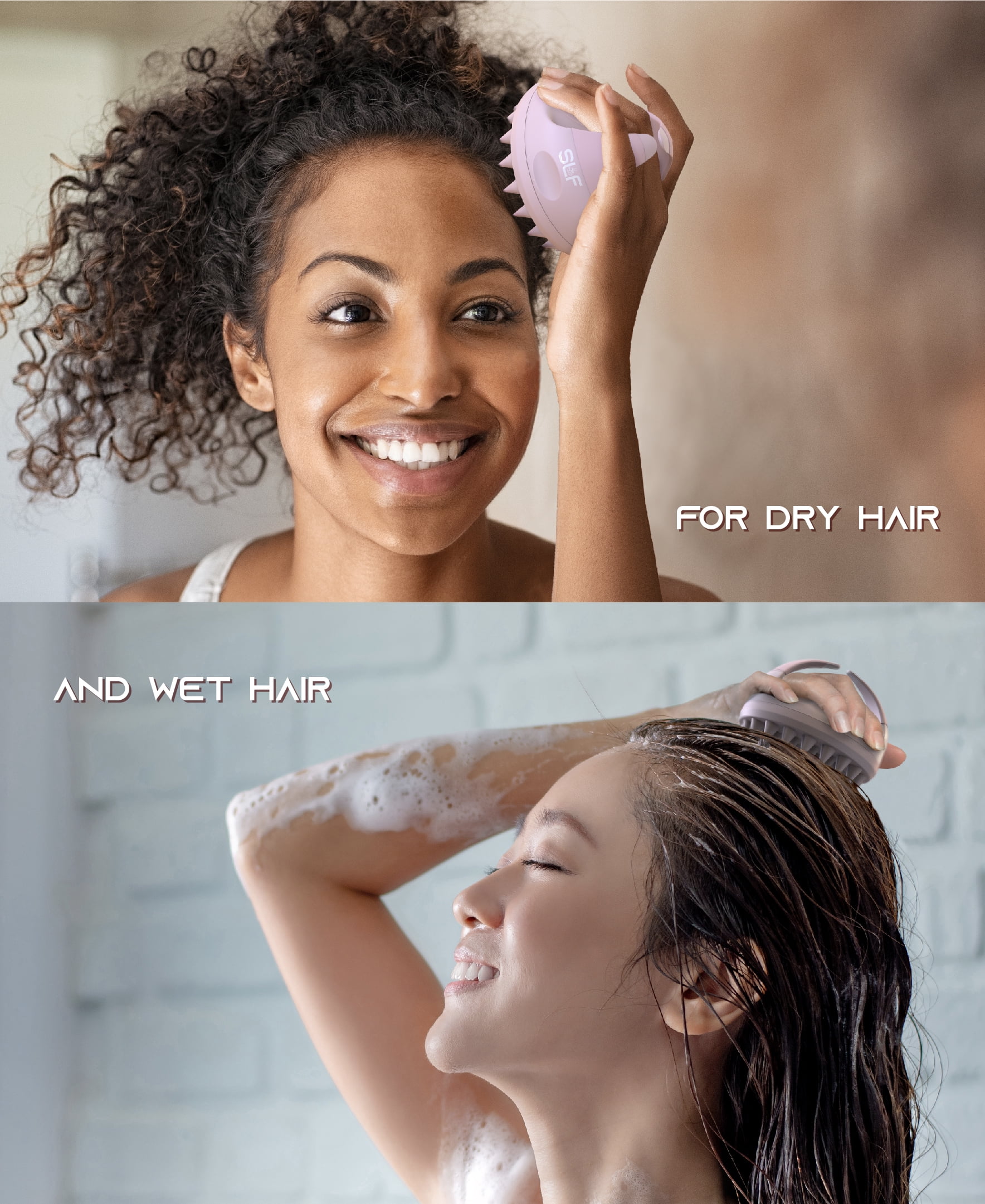 SLF Scalp Massager, Head Exfoliator and Massager