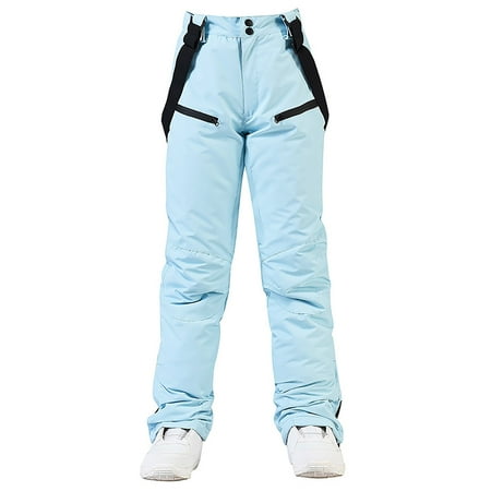 Tauxra Ski Pants for Men and Women Windproof Waterproof Snowboard Pants with Thermal Insulation for Skiing Snowboarding and Winter Sports