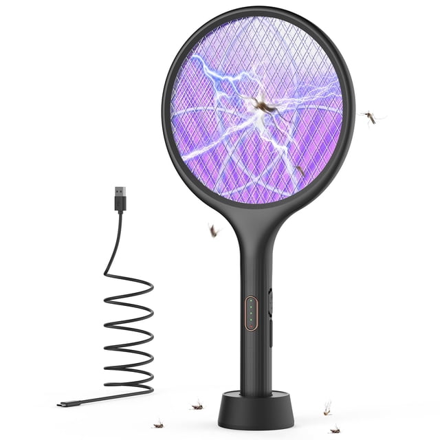 Raqueta eléctrica mata mosquitos YISSVIC de doble modo