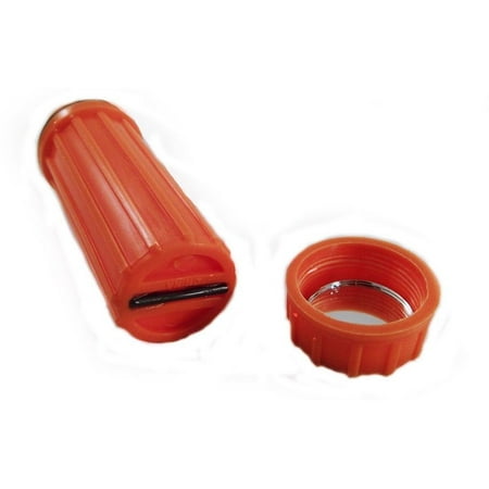 Water Resistant Match Stick Storage Container And Fire Starter