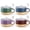Multicolor-2, variant on AmorArc Ceramic Soup Mugs with Handles and Lids,24 OZ Soup Cups Set of 4 with Terracotta Underside,Mug Bowls with Spoon for Soup/Cereal/Salad/Noodles/Ramen/Microware &Dishwasher Safe-Colorful