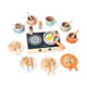thumbnail image 2 of Cocina de simulación, juguete de cocina, juguetes de cocina de madera, juego de cocina, juego de simulación para niños, manualidades, 2 of 9