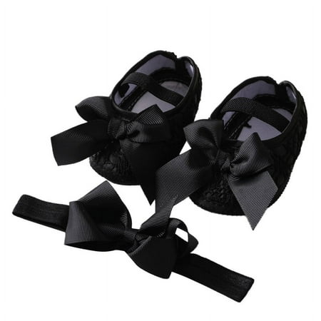 

Baby Girls Satin Cloth Bowknot Princess Shoes Soft Sole Ballet Slippers