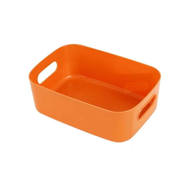 Caja de almacenamiento de artículos diversos de estilo japonés, caja de plástico para escritorio, caja de acabado cosmético, caja de almacenamiento de cocina, cesta de almacenamiento de bocadillos