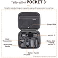 thumbnail image 2 of Carrying Case Portable Storage Carry Bag Shock Absorption Portable Handbag for DJI OSMO Pocket 3 Camera Accessories, 2 of 8
