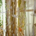 thumbnail image 2 of Leaf Curtains Window Curtains Vine Curtain Willow Tulle Room Sheer Curtains Green Window Curtain Drape Panel Sheer Valances for Living Room Bedroom Balcony Door,1 Panel,79x39.4inch, 2 of 10