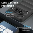 thumbnail image 3 of Skin Feeling Flexible Silicone Case for Nothing Phone 3a Protective Cover - Black, 3 of 5