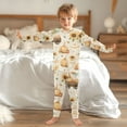 thumbnail image 4 of Boys Pajamas Girls Pajama Sunflower Celebration Pumpkin Cute Comfortable Cotton Two-piece Pajama Set, 4 of 7