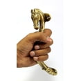 thumbnail image 5 of eSplanade - Horse Design Door Handles Pair - Set of 2 | Pair of Door Pulls | Door Decor | Home Decor | Brass - 7.5" Inches, 5 of 6