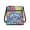 American Pride Butterfly Print, variant on Ladybug Polka Dot Pattern Satchel Bag Handbag, Waterproof Water-Resistant Crossbody Bag Smooth Zipper for Daily Daily Use