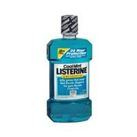 Listerine Antiseptic Mouthwash, Cool Mint - 250 ml (Pack of 2)